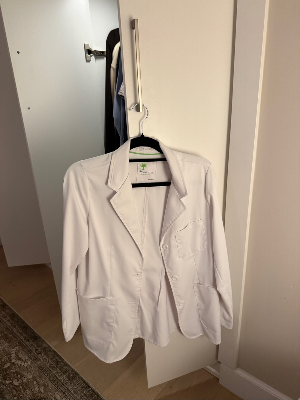 healing hands White Women's lab coat